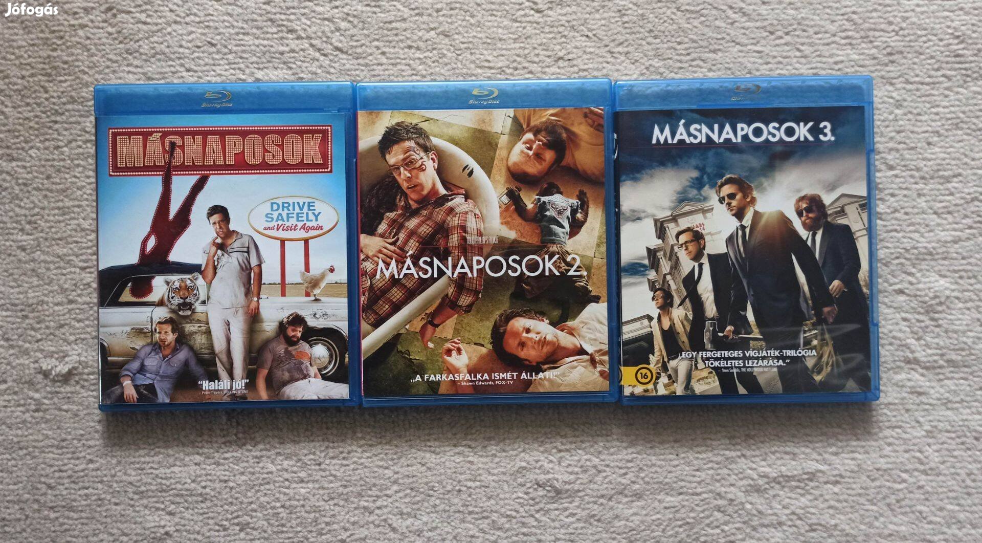 Másnaposok trilógia blu-ray blu ray film