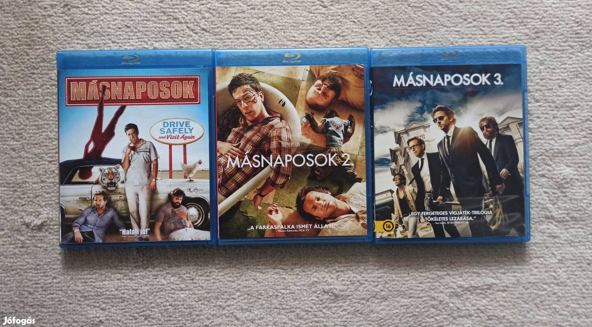 Másnaposok trilógia blu-ray blu ray film