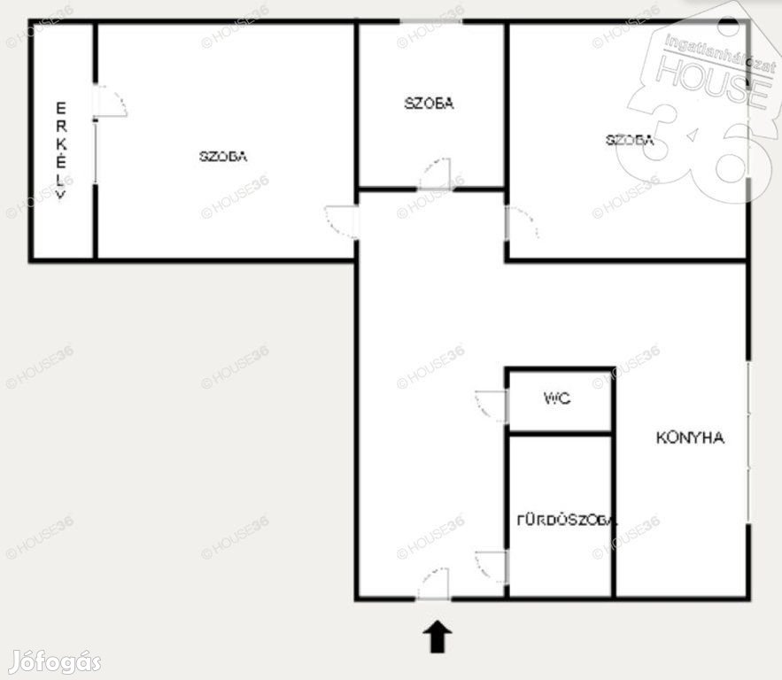 Második emeleti lakás liftes társasházban eladó!