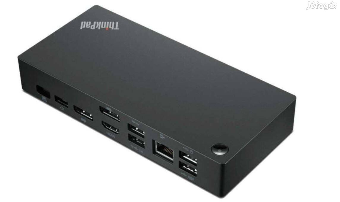 Második generációs Lenovo Thinkpad USB-C Dock Gen 2.0 Dokkoló 90W