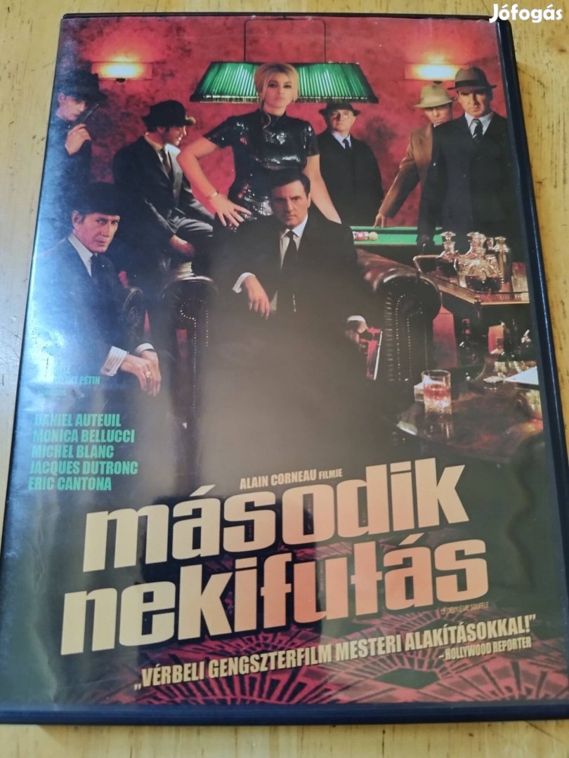 Második nekifutás dvd Monica Bellucci 