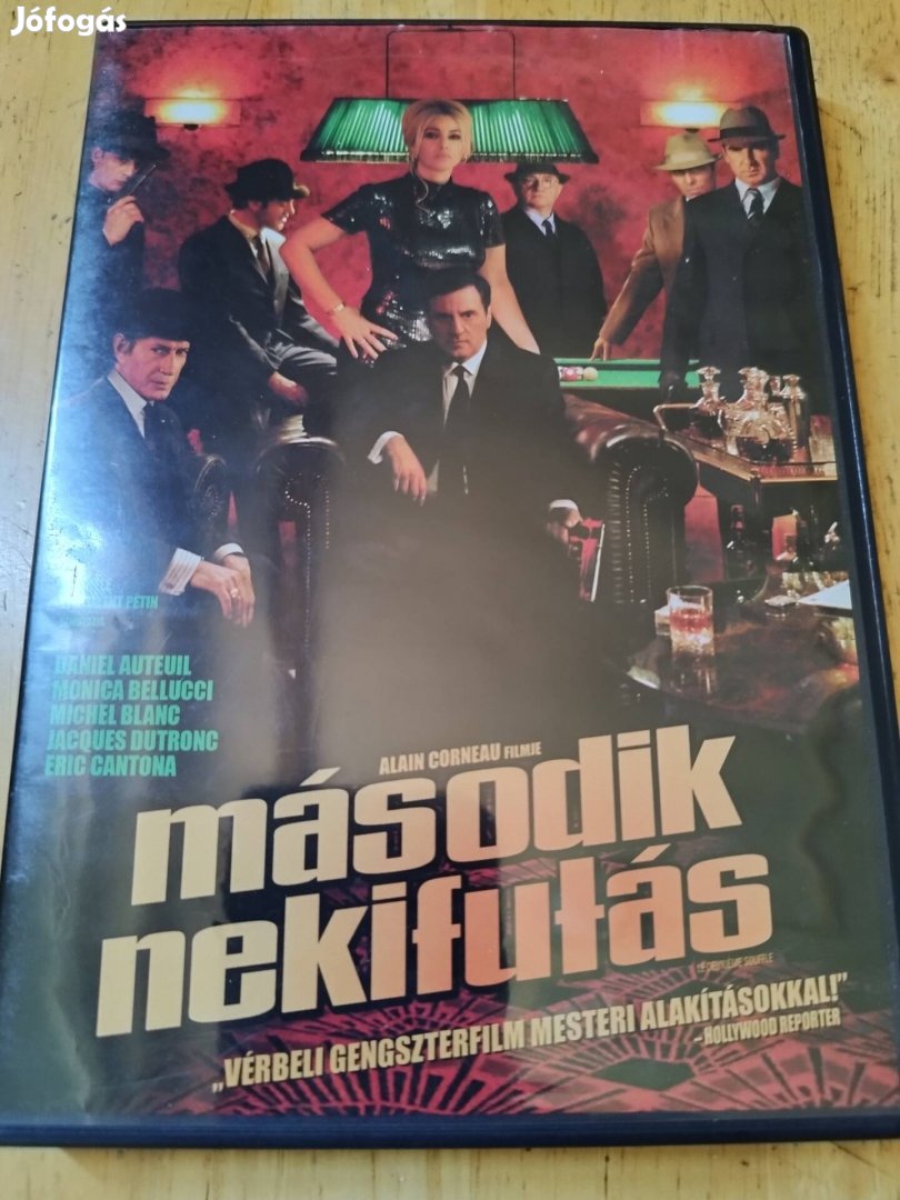 Második nekifutás dvd Monica Bellucci - Eric Cantona