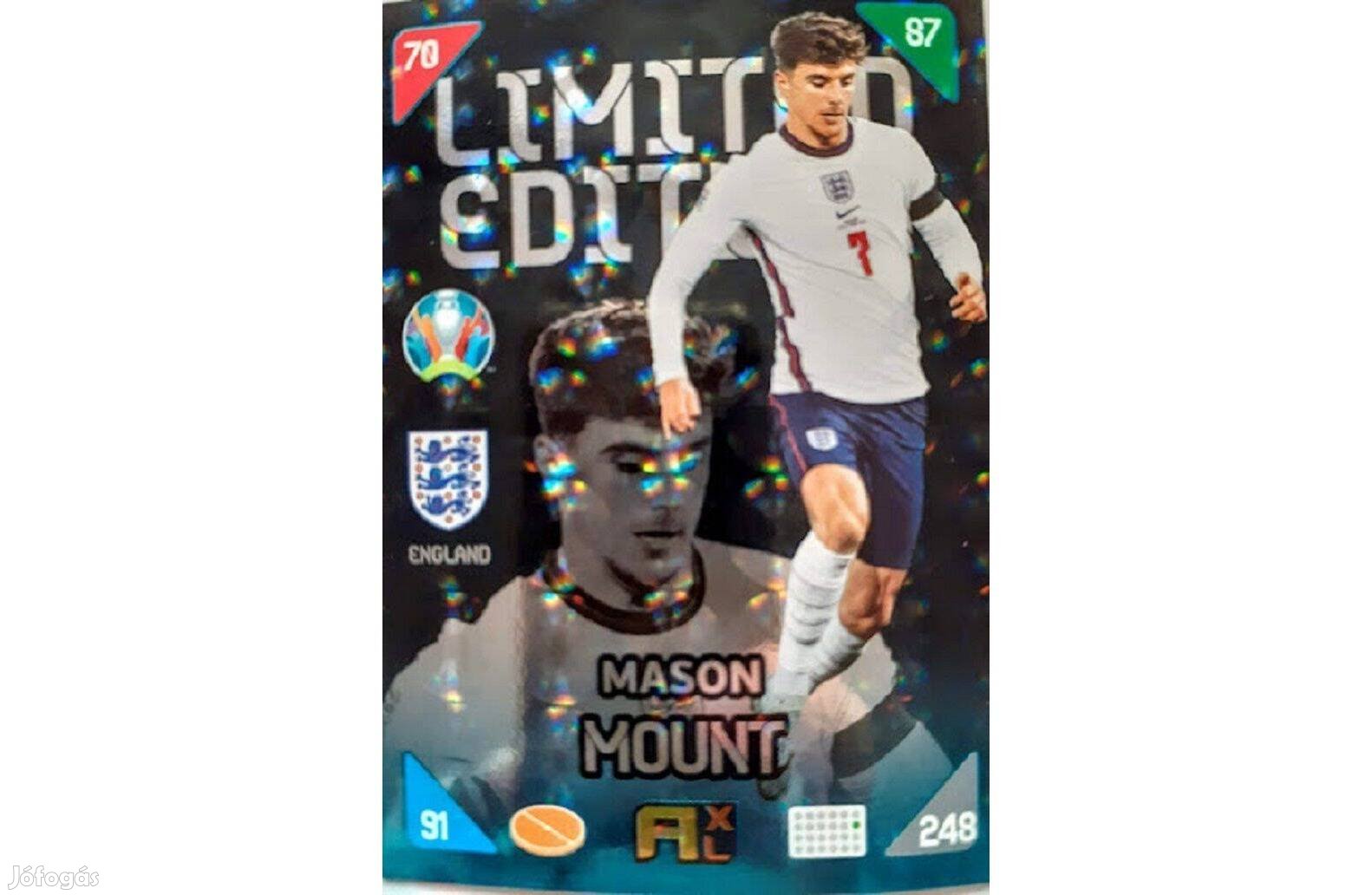 Mason Mount Anglia Limited Edition focis kártya Kick Off 2021