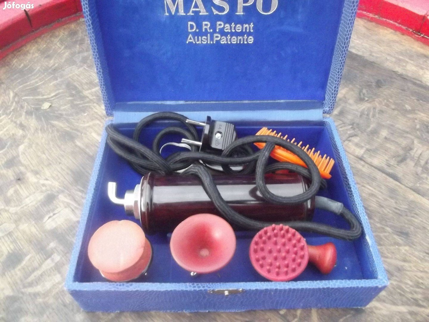 Maspo féle vibrációs massage készülék retro 1955 k 70 éves