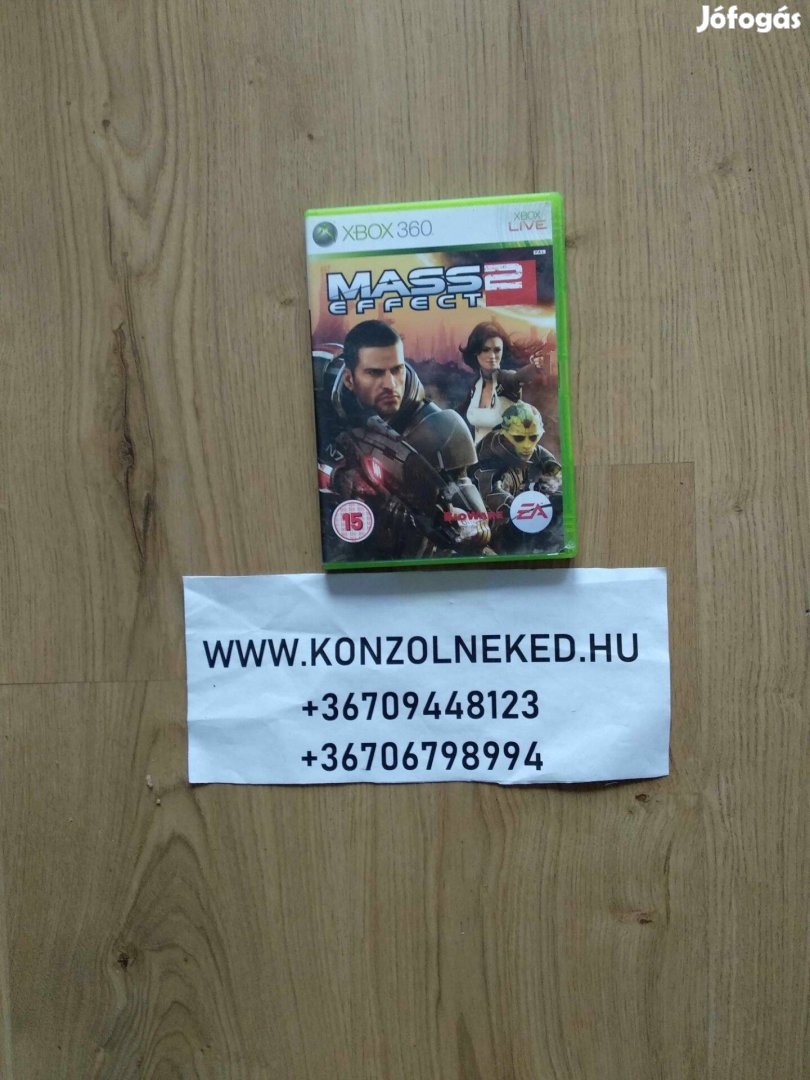 Mass Effect 2 Xbox One Kompatibilis eredeti Xbox 360 játék