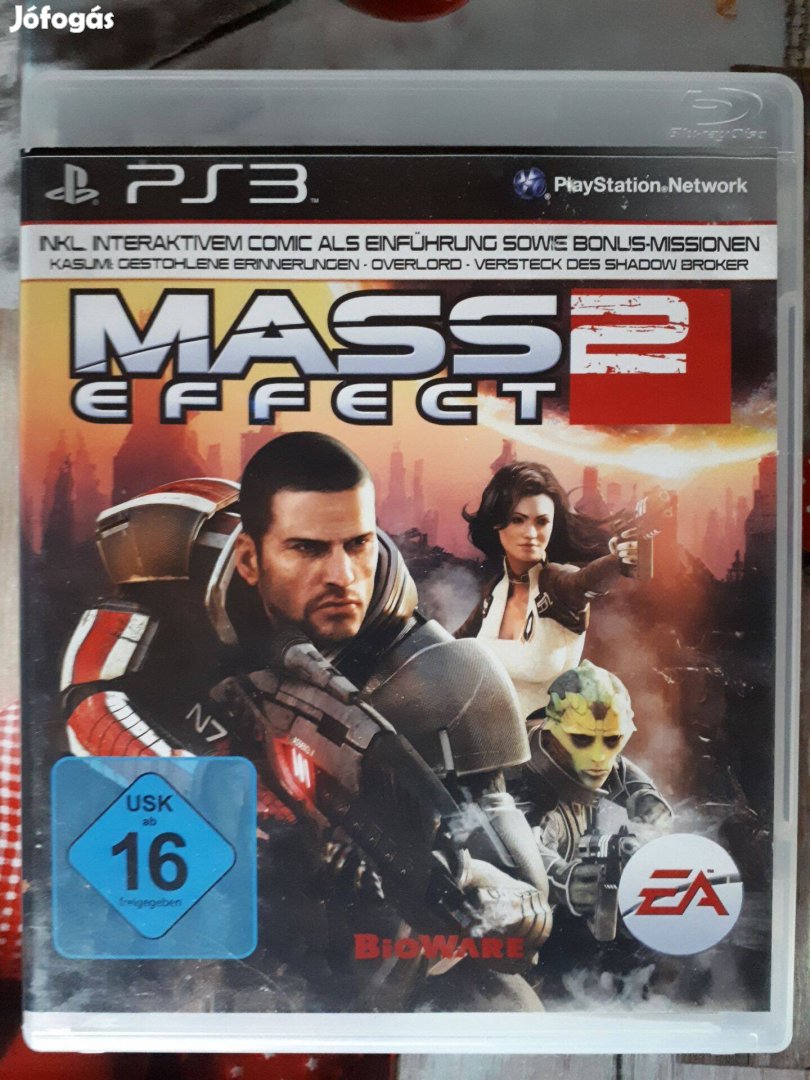 Mass Effect 2 ps3 játék,eladó,csere is