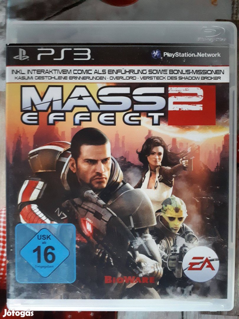 Mass Effect 2 ps3 játék,eladó,csere is