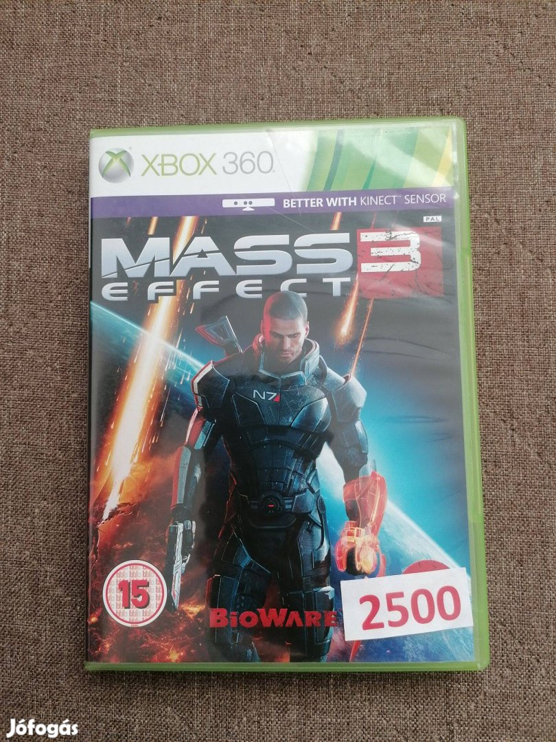 Mass Effect 3 Bio ware Xbox 360 játék eladó!