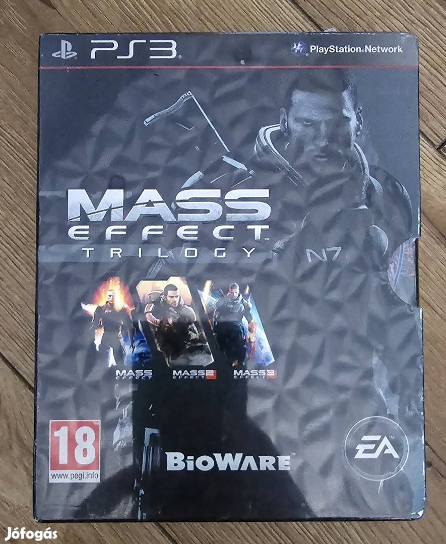 Mass Effect Trilogy Ps3 Új bontattlan játék