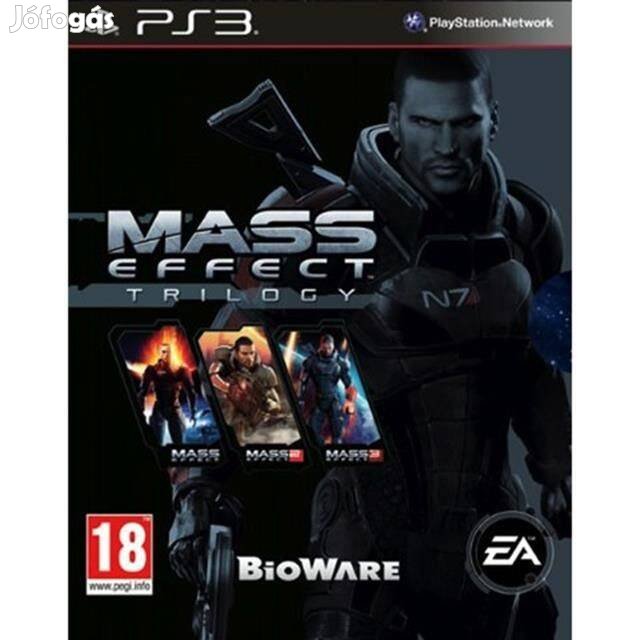 Mass Effect Trilogy eredeti Playstation 3 játék