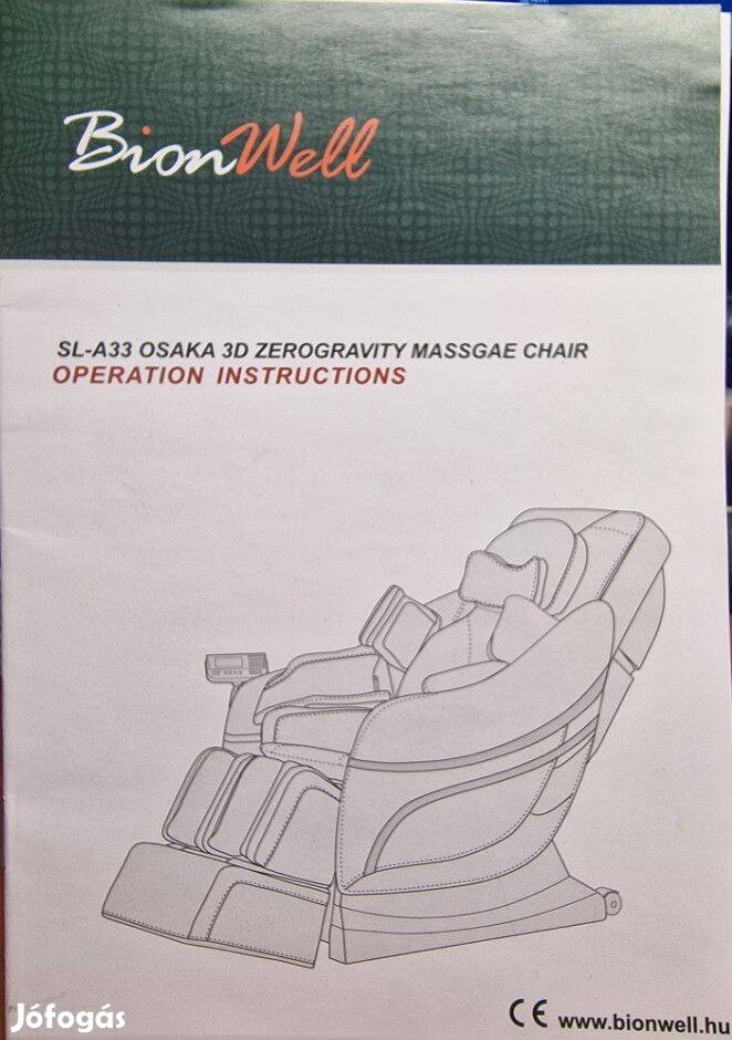 Massage fotel alkatrészei