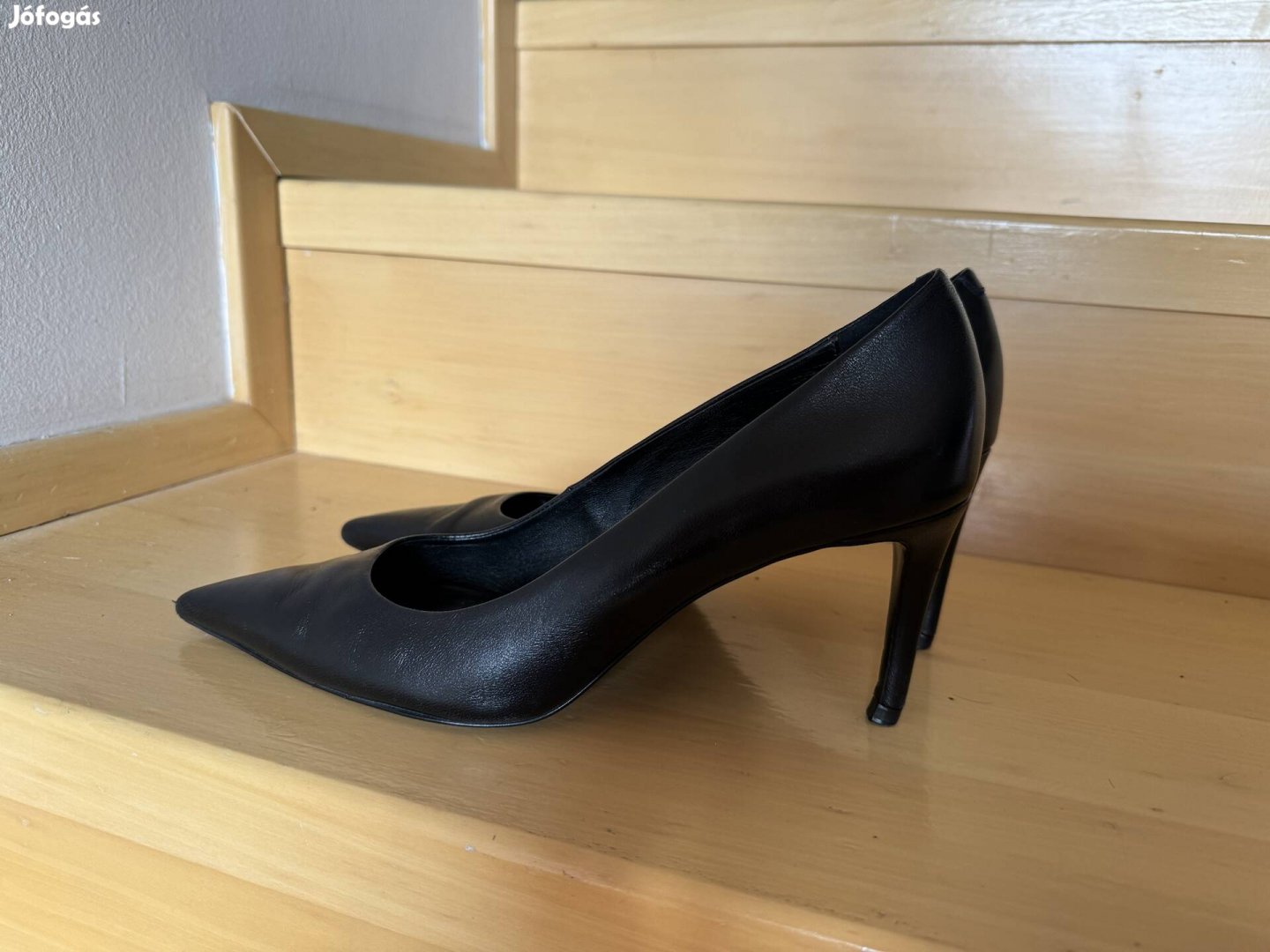 Massimo Dutti fekete nagyon csinos cipő