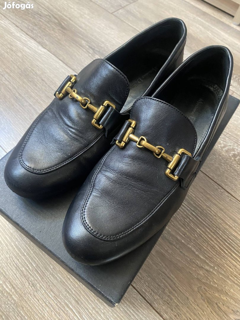 Massimo Dutti női bőr slip on