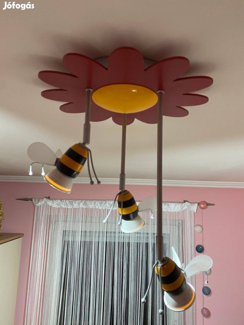 Massive méhecskés mennyezeti lámpa / csillár