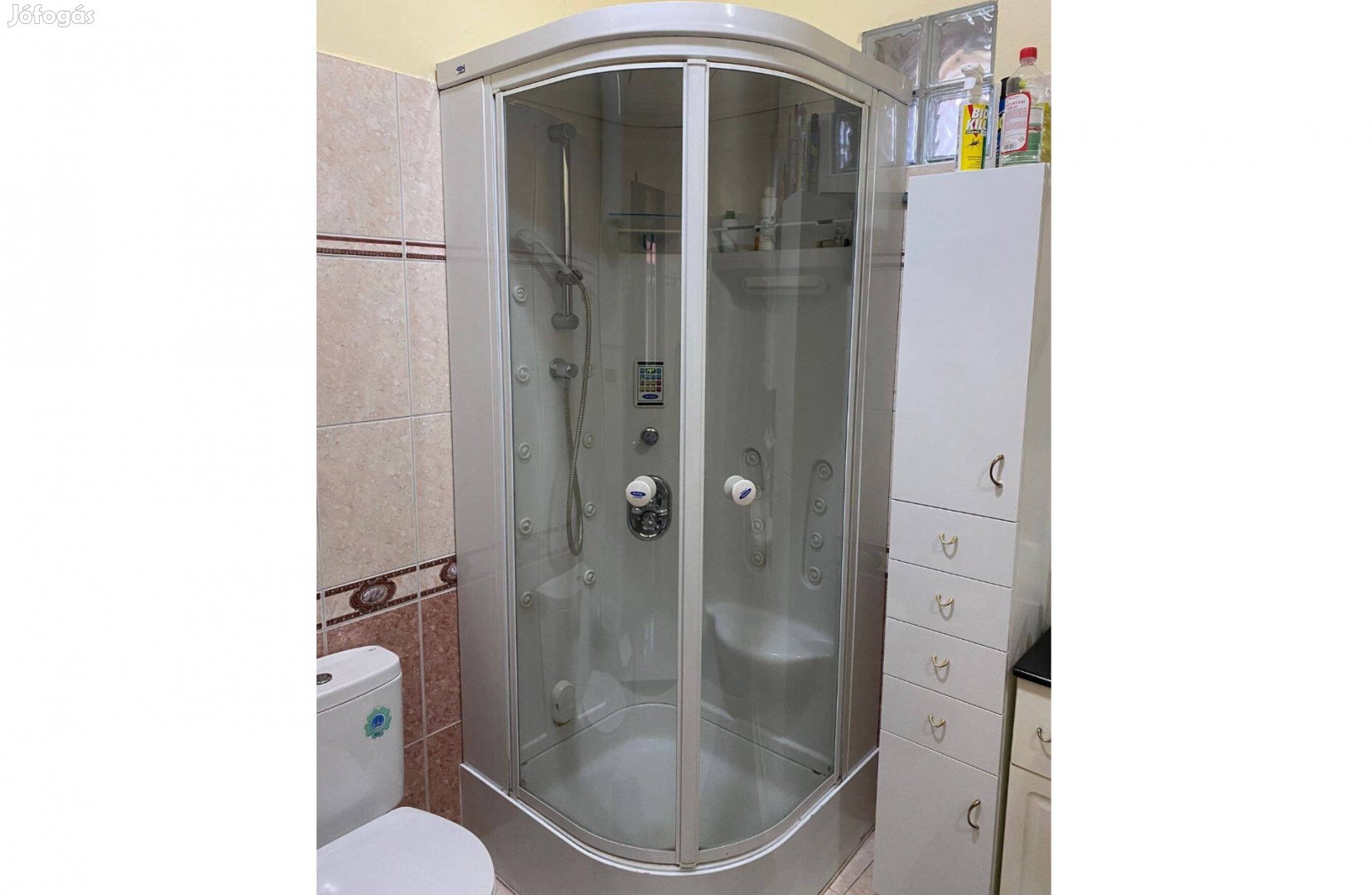 Masszázs-Gőz zuhanykabin olcsón eladó