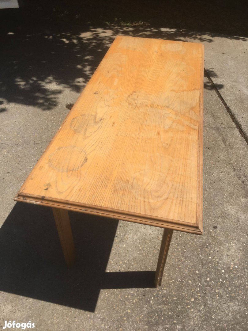 Masszív fa kisasztal asztal dohányzóasztal