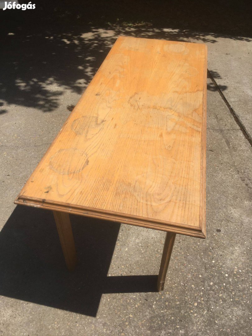 Masszív fa kisasztal asztal dohányzóasztal