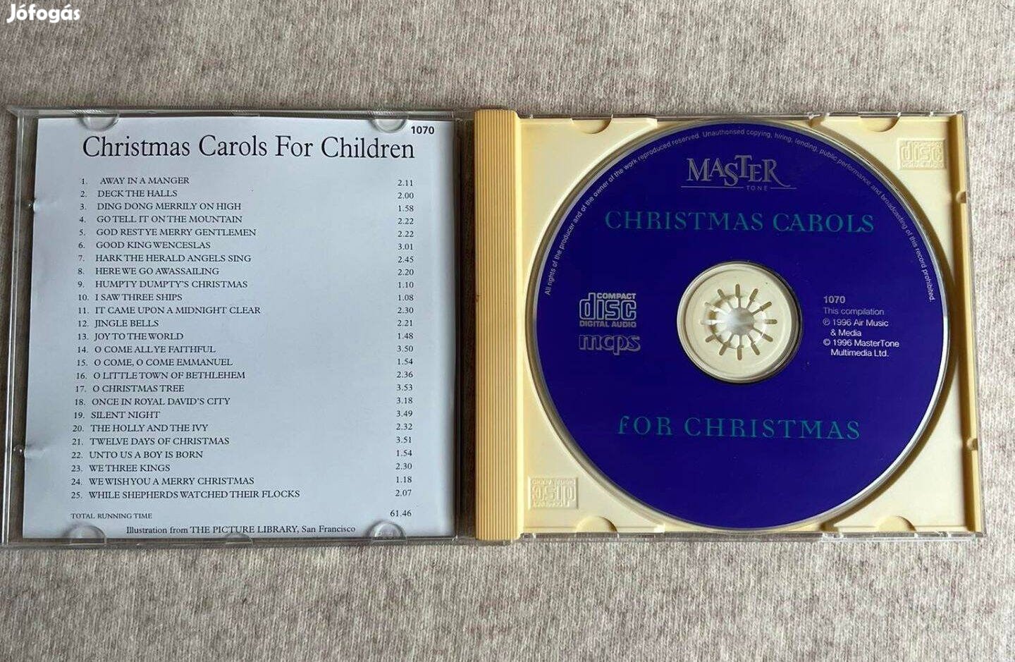 Master Christmas Carols For Children CD