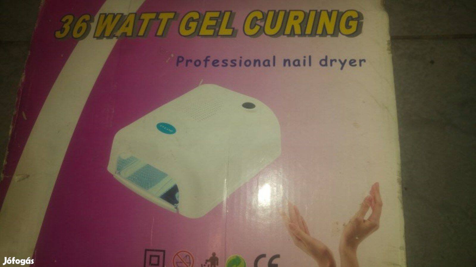 Master Nails 4x9W-os Professional, tükrös, UV körmös lámpa