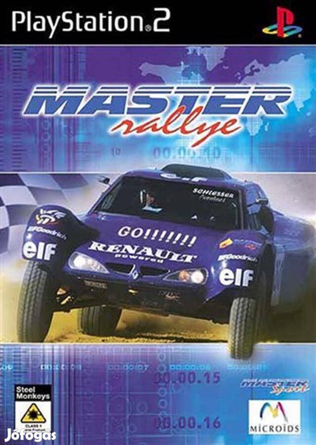 Master Rallye eredeti Playstation 2 játék