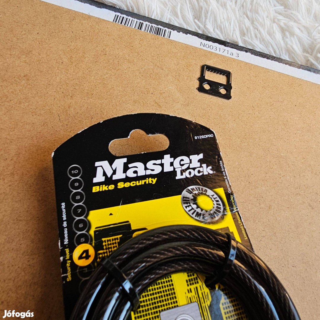 Master lock kerékpár zár új 2 db kulcs