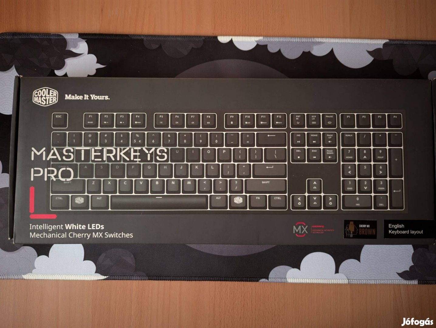 Masterkeys Pro L gamer mechanikus billentyűzet Cooler Master