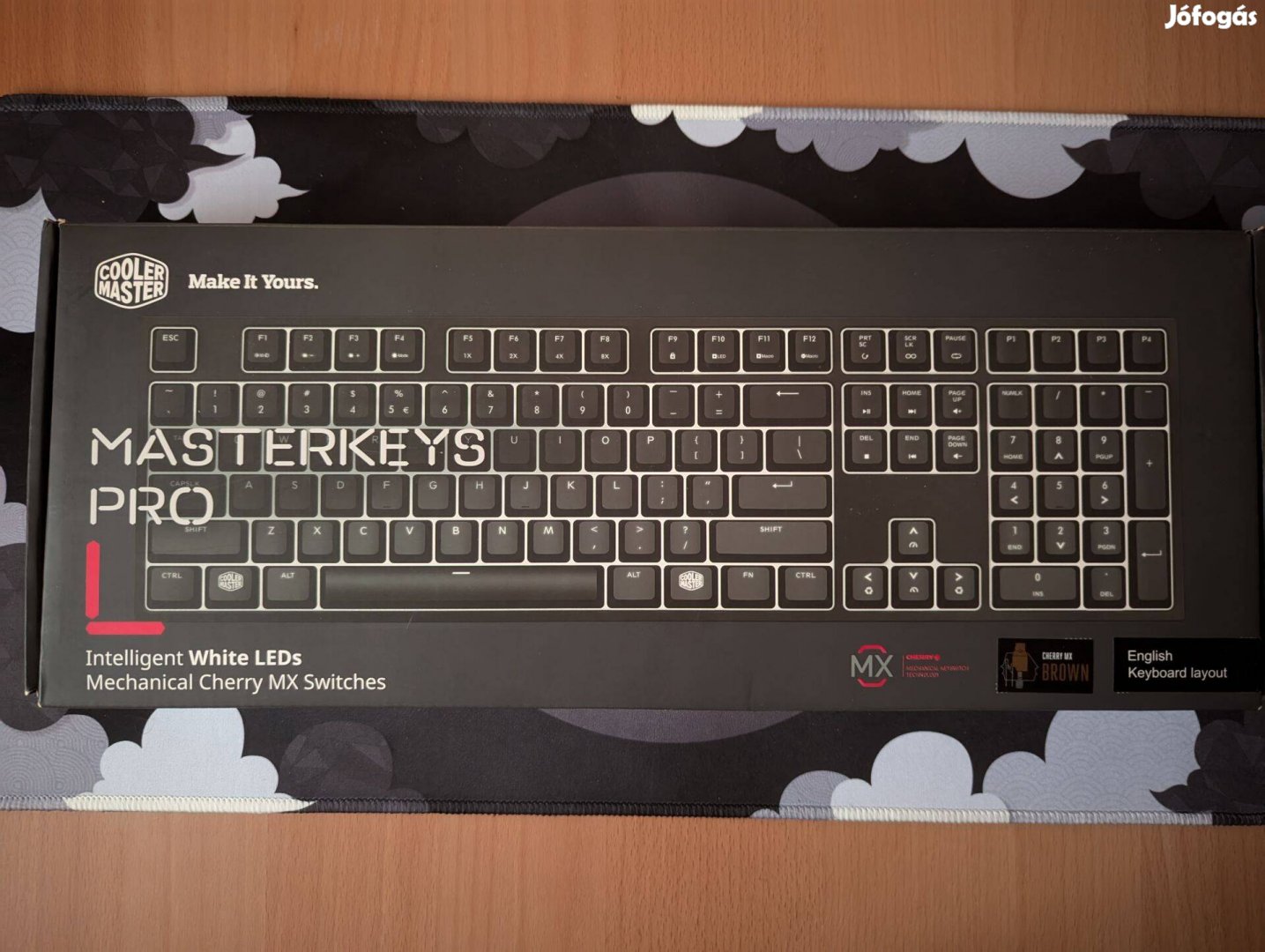 Masterkeys Pro L gamer mechanikus billentyűzet Cooler Master