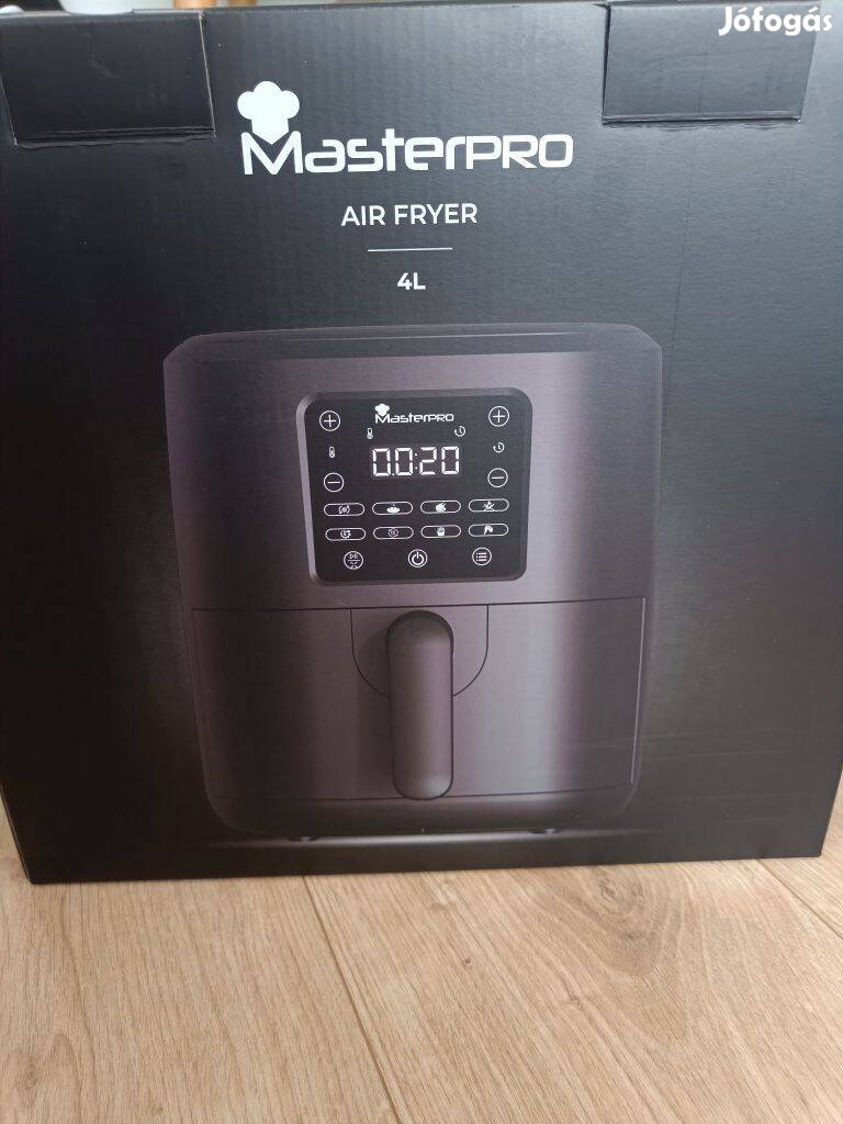 Masterpro forrólevegős Air Fryer sütő, olajsütő, fritőz, 4 l