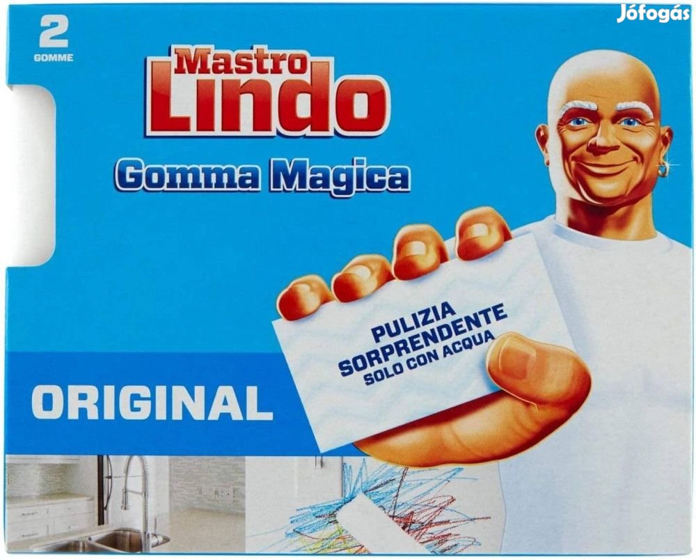 Mastro Lindo Gomma Magica Tisztítószivacs, 2 Darab