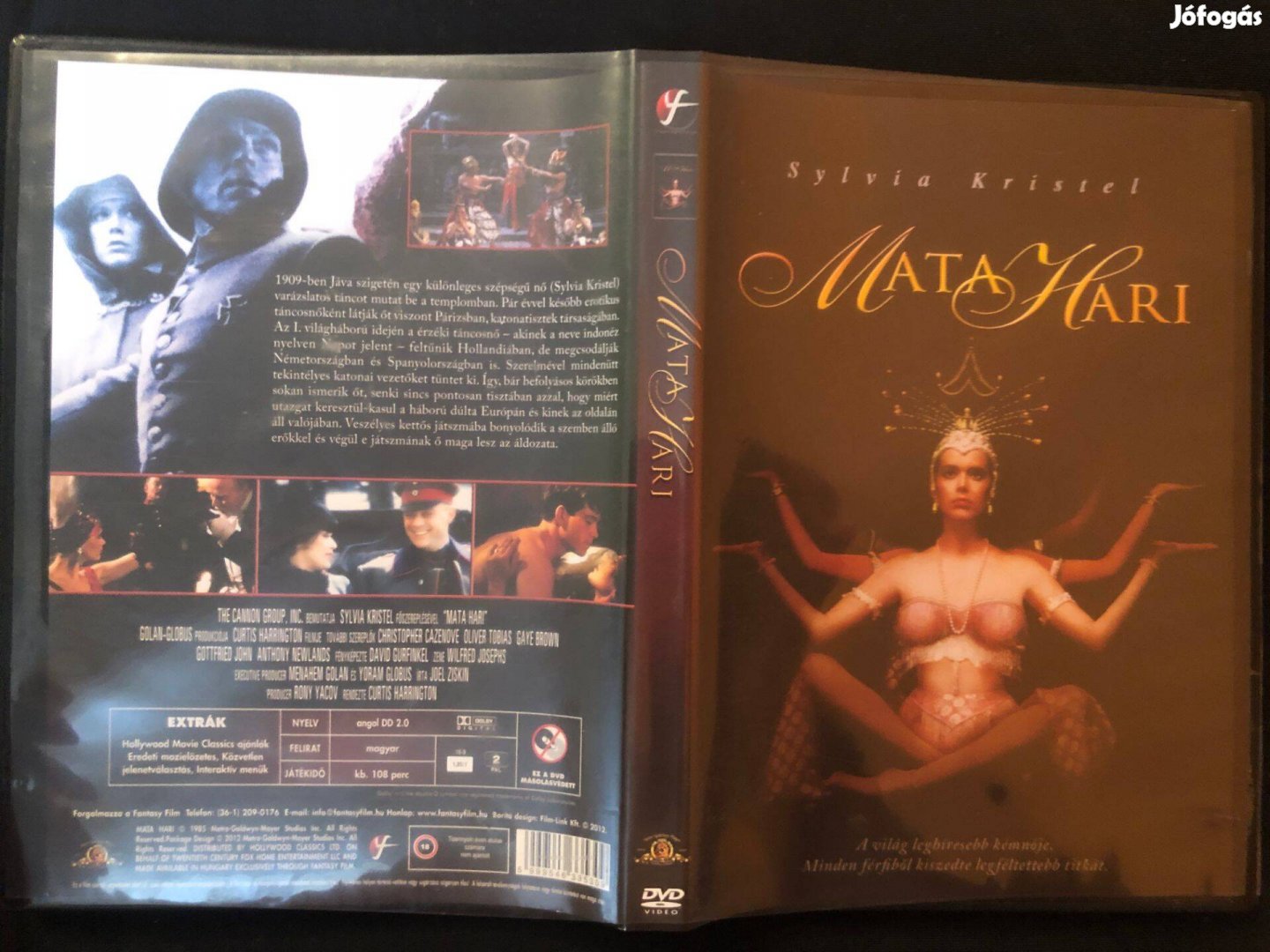 Mata Hari DVD (Sylvia Kristel, Oliver Tobias)