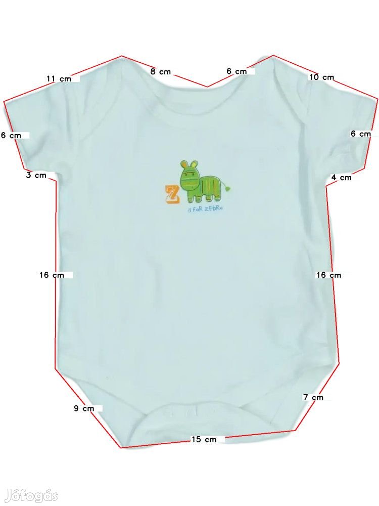 Matalan Használt (használtabb) Fiú Rövid ujjú / ujjatlan body (Méret:
