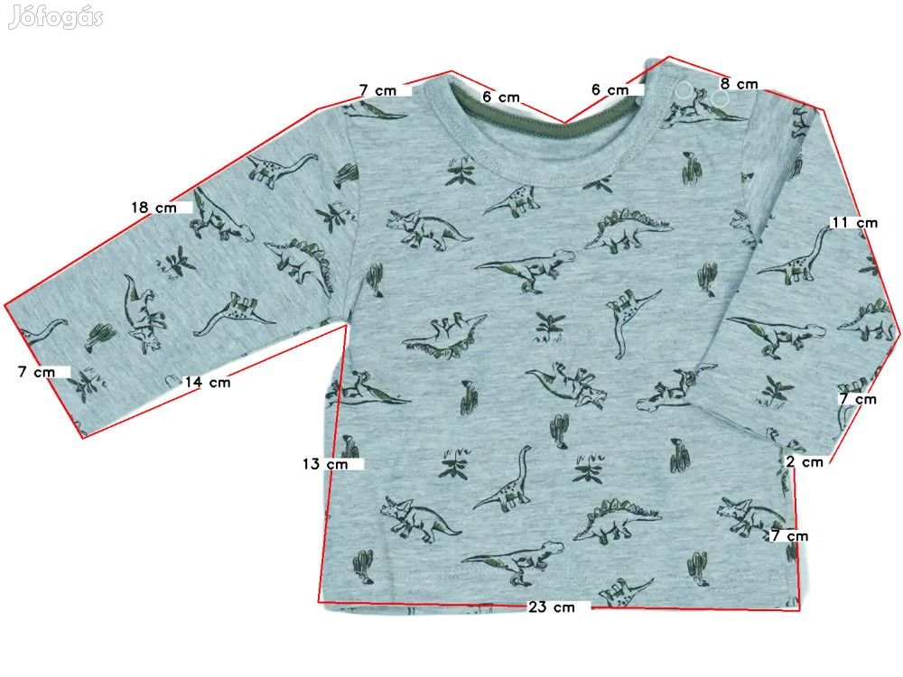 Matalan Használt (újszerű) Fiú Hosszú ujjú felső (Méret: 50)