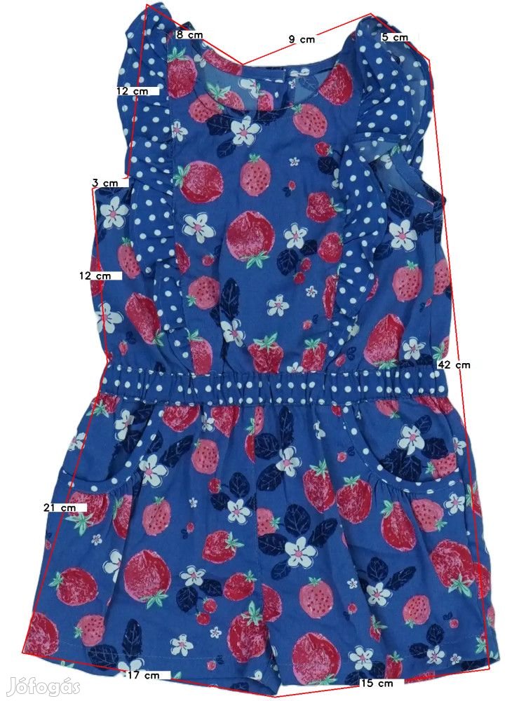 Matalan Használt (újszerű) Lány Playsuit / Jumpsuit (Méret: 74)