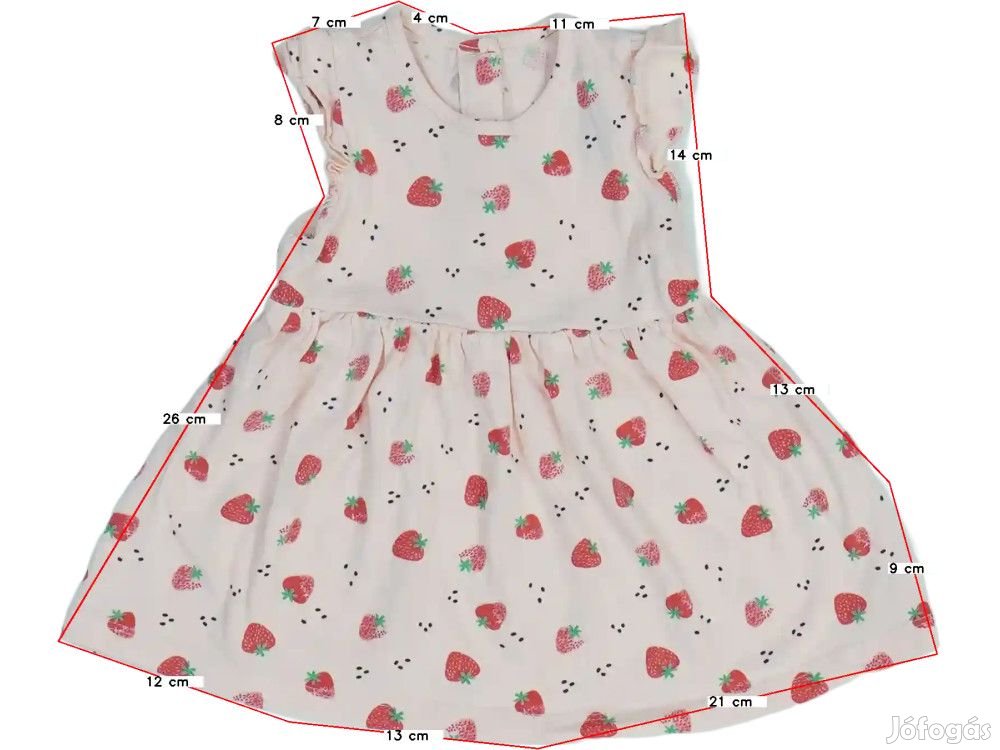 Matalan Használt (újszerű) Lány Ruha (Méret: 68)