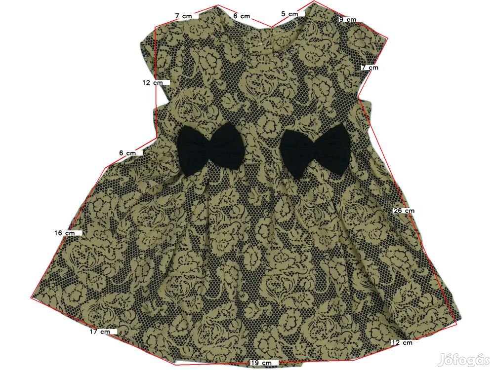 Matalan Használt (újszerű) Lány Ruha (Méret: 68)
