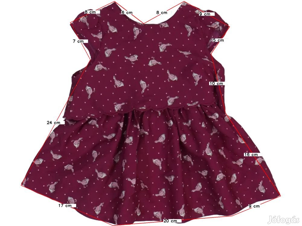 Matalan Használt (újszerű) Lány Ruha (Méret: 68)
