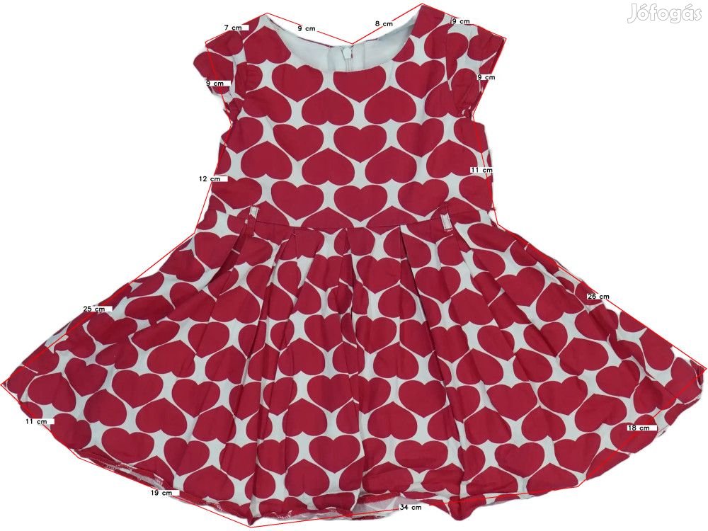 Matalan Használt (újszerű) Lány Ruha (Méret: 80)