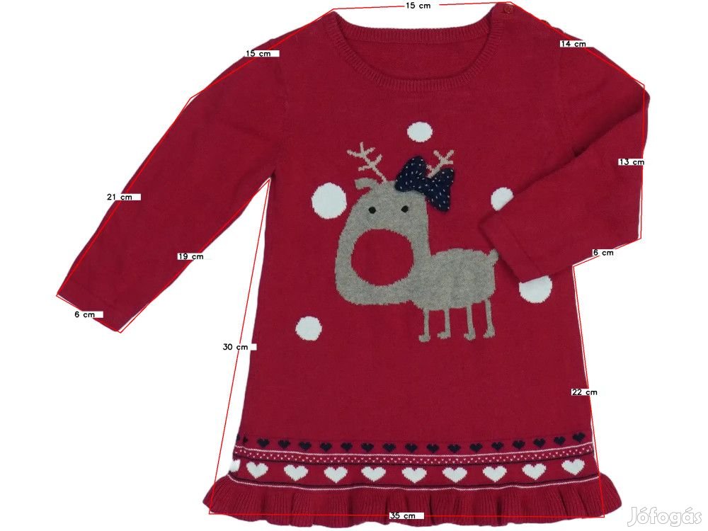 Matalan Használt (újszerű) Lány Ruha (Méret: 86)