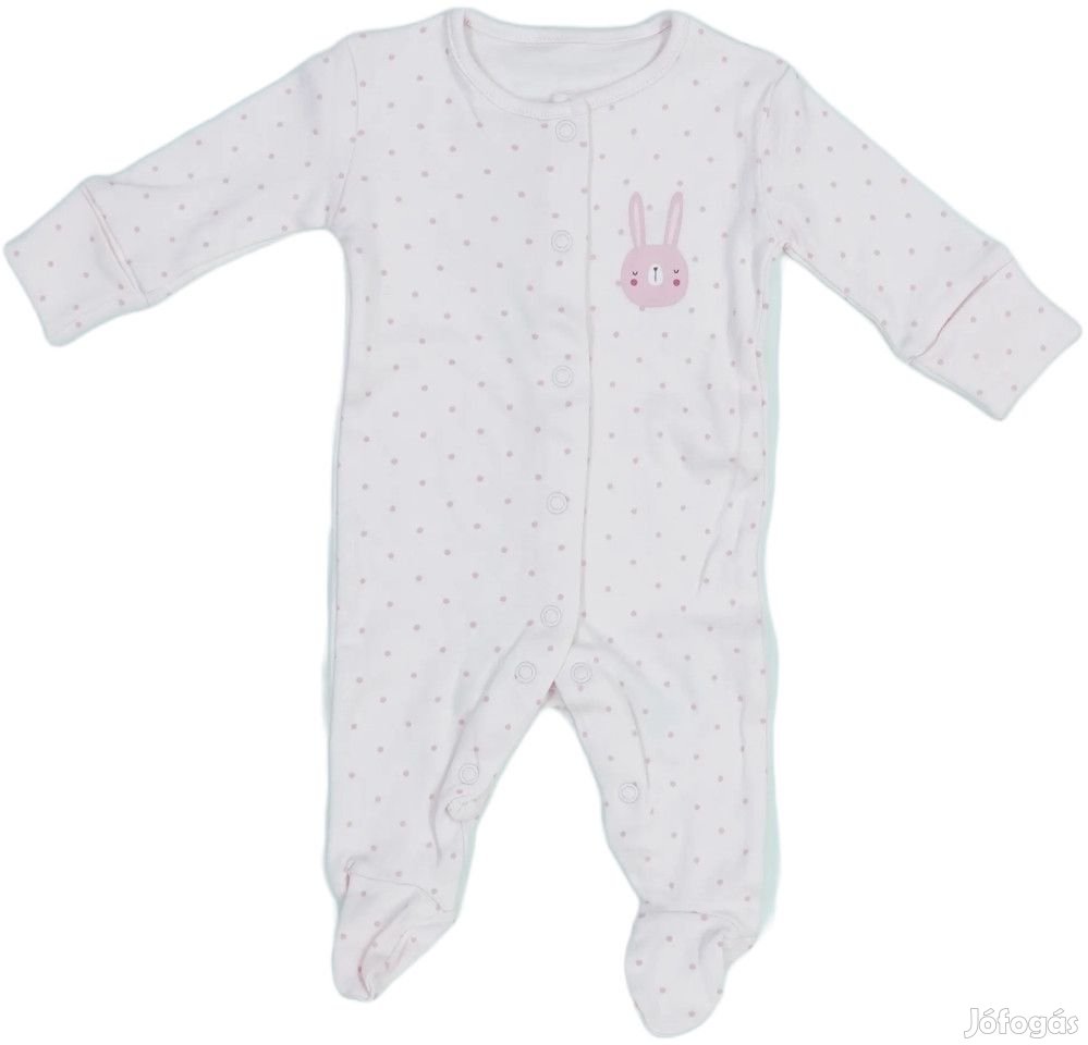 Matalan Új (címke nélküli) Lány Hosszú ujjú rugdalózó (Méret: 56)