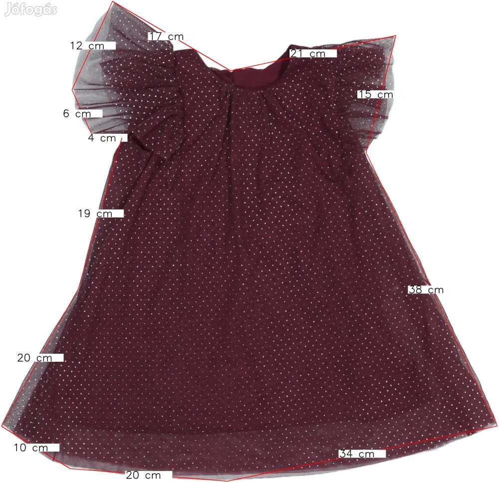 Matalan Új (címkés) Lány Ruha (Méret: 98)
