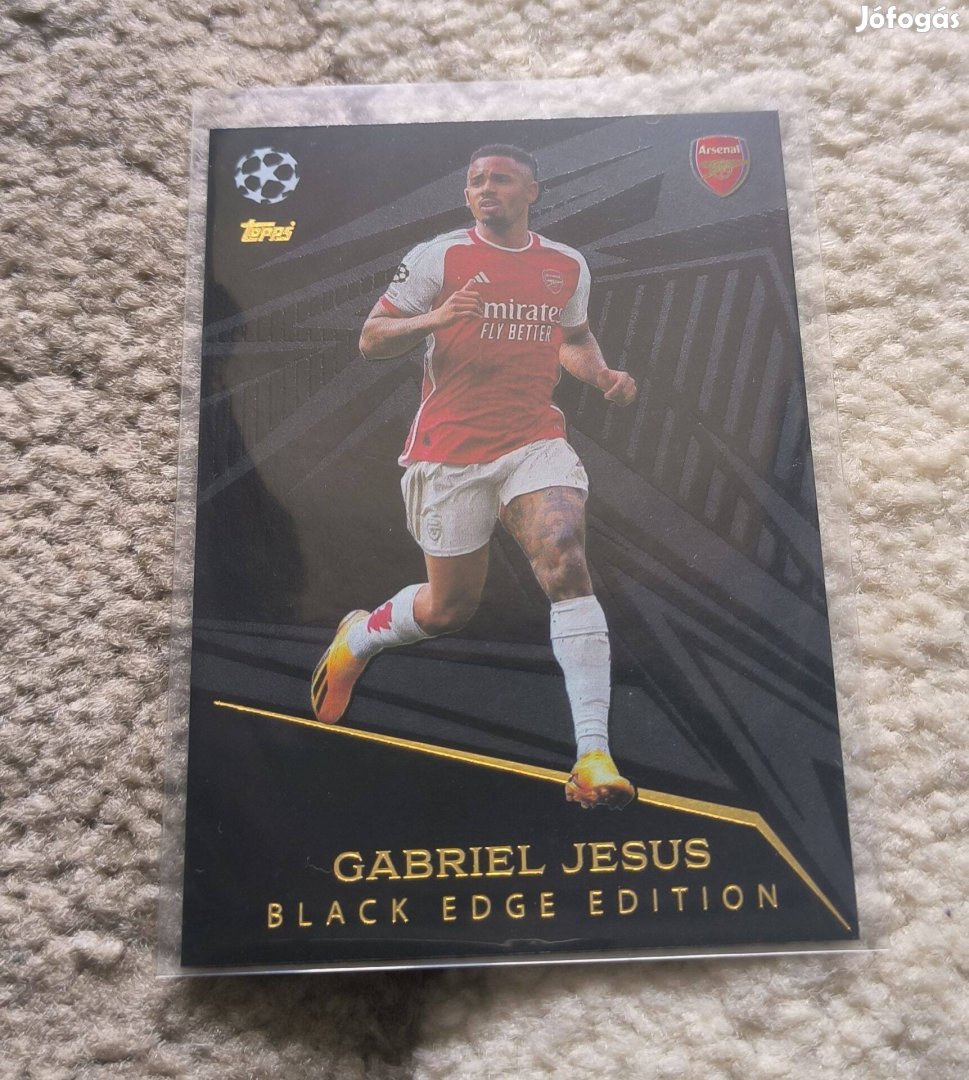 Match Attax 23-24 Black Edge Gabriel Jesus