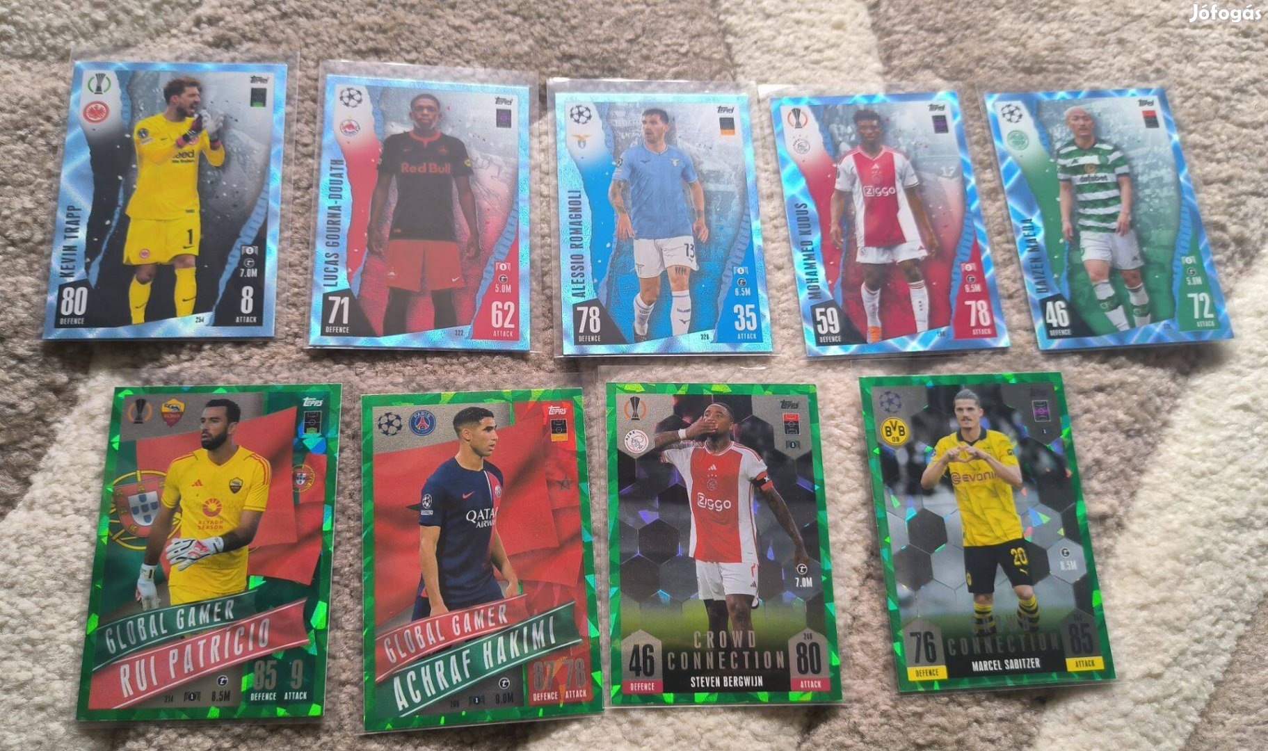 Match Attax 23-24 Parallel focis kártyák