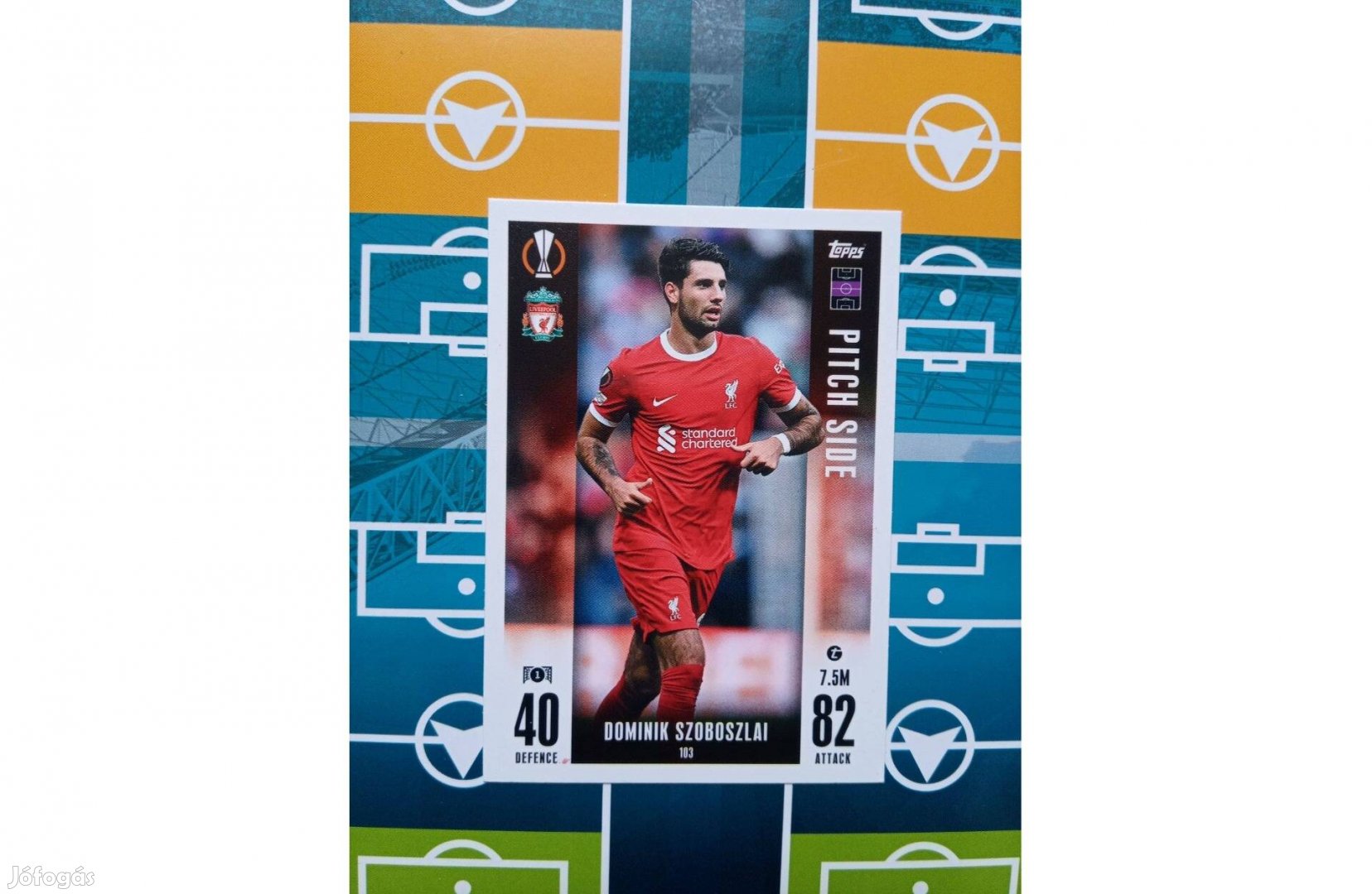 Match Attax Extra 2023-2024 Szoboszlai Dominik kártya