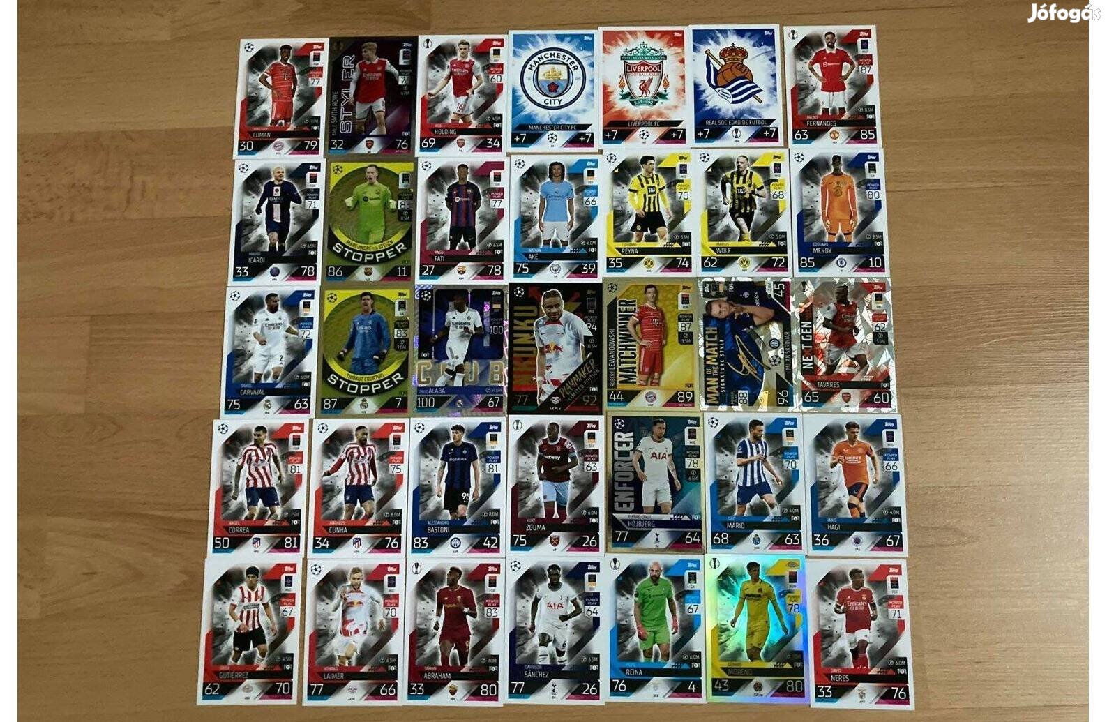 Match Attax Kártya Sárga Nkunku (35 db.)