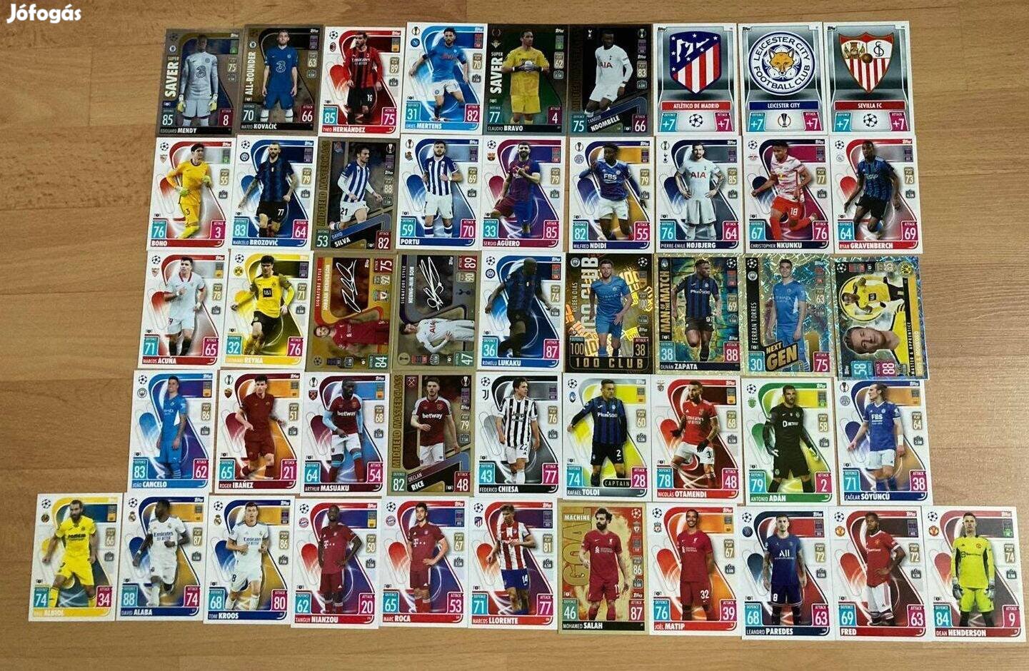 Match Attax Kártya szürke - Lukaku 47 db