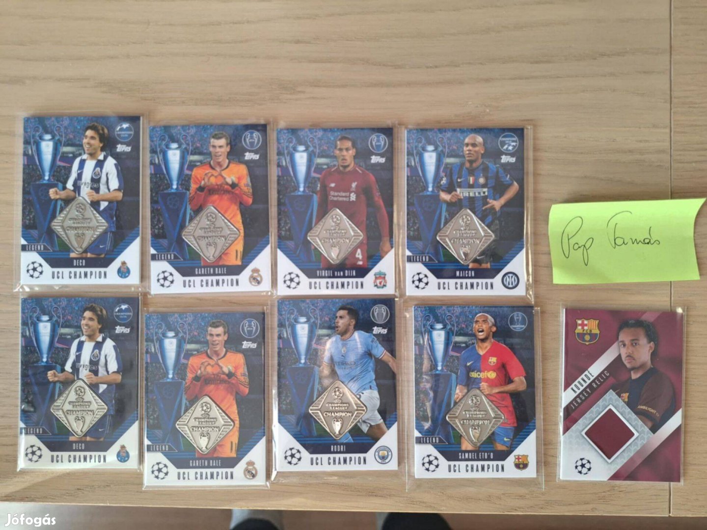 Match Attax Relic kártyák