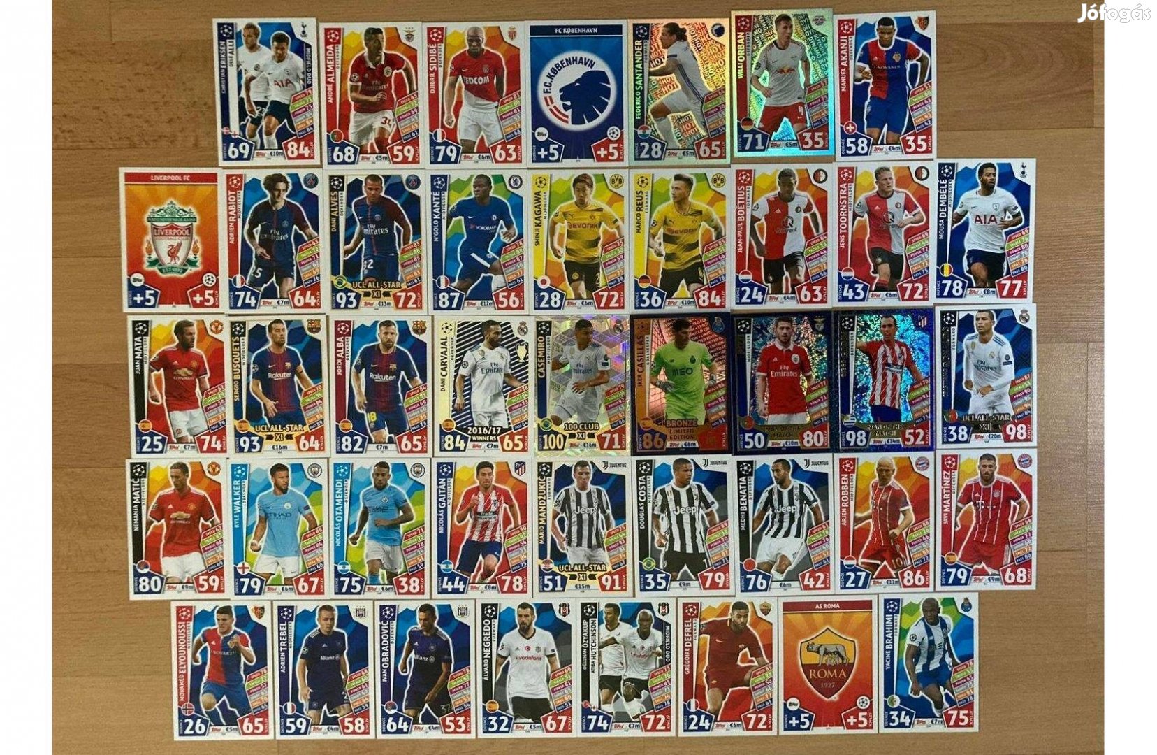 Match Attax - Kék - Casemiro