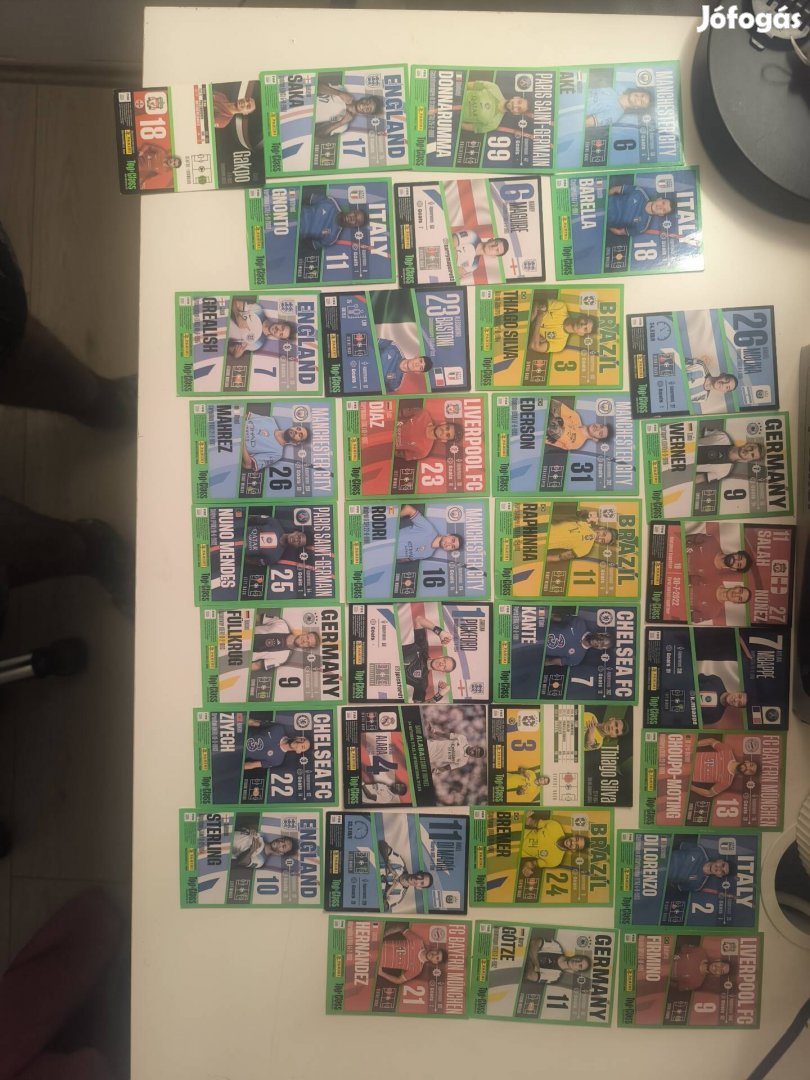 Match Attax football cards lot 34 cards