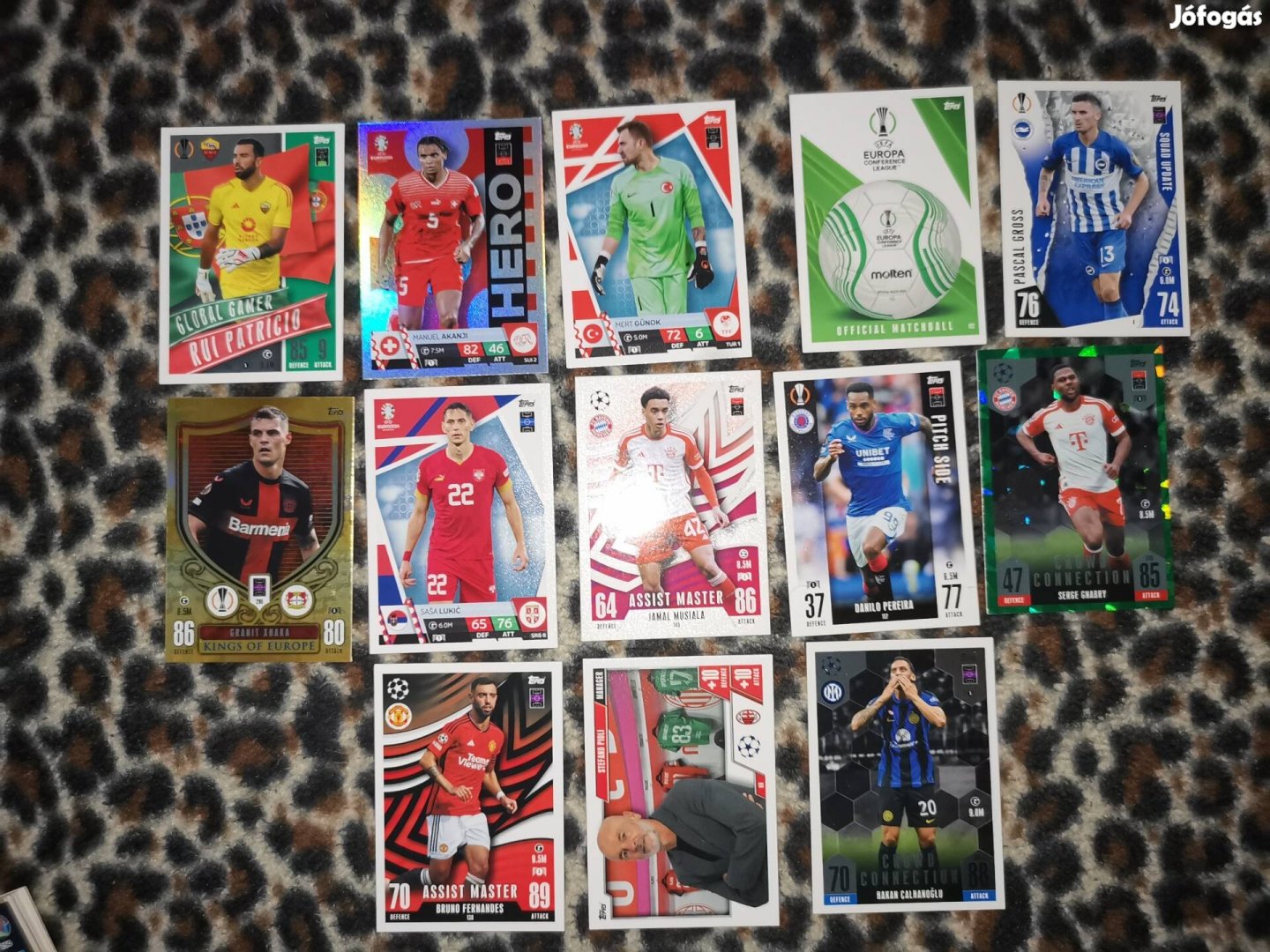 Match Attax kártyák