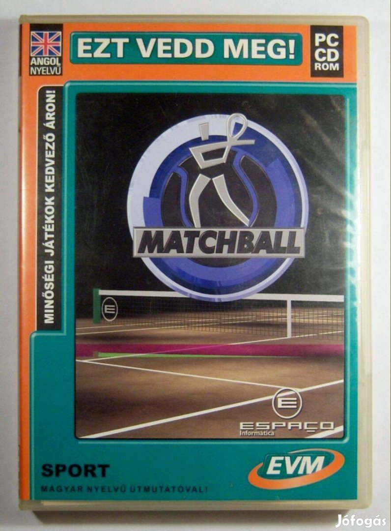 Matchball Tennis (PC játék CD) 2004 (jogtiszta)